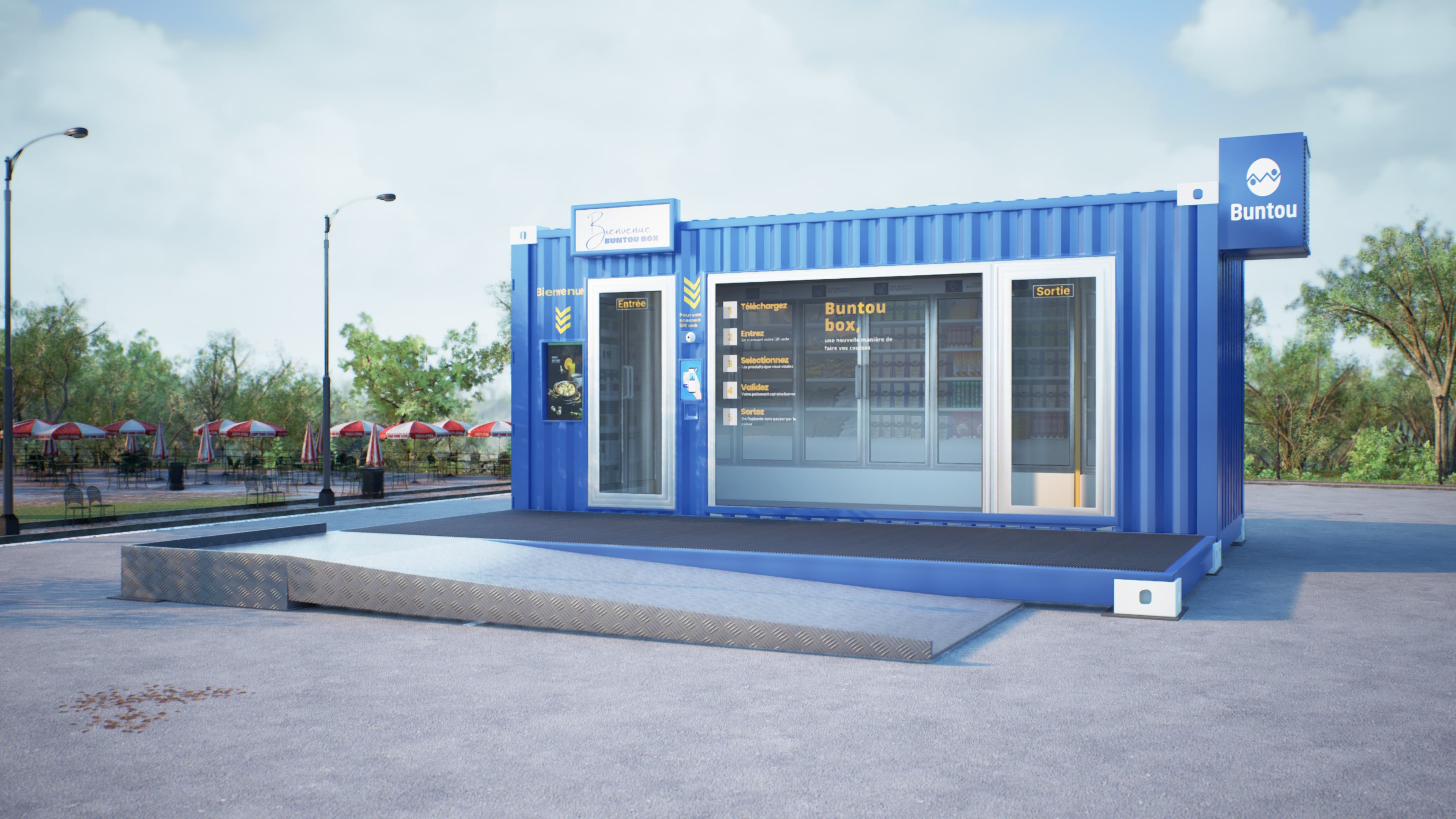 BUNTU SHOP VISUALISATION