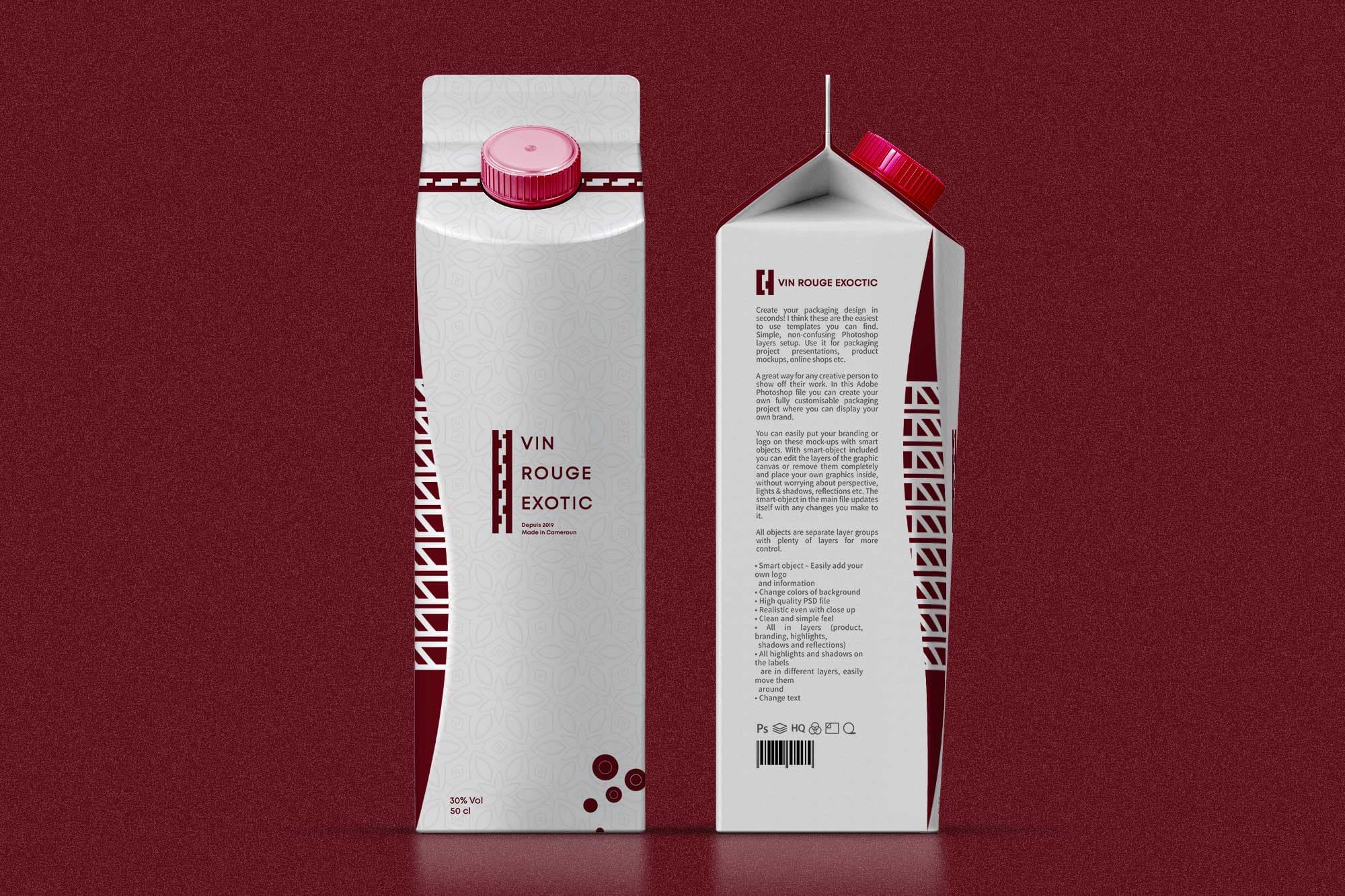 vin rouge exoctic